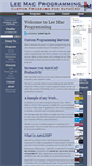 Mobile Screenshot of lee-mac.com